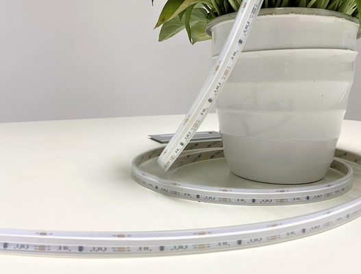 Lampu Strip LED COB Piksel Fleksibel Lengan Silikon IP65