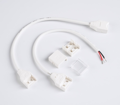 Konektor Strip LED IP65 2 Pin Untuk Strip COB Warna Tunggal