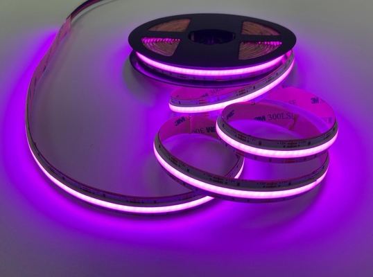 15w DC24V Rgb Cob Led Strip 1134led IP20 Flex Led Strip