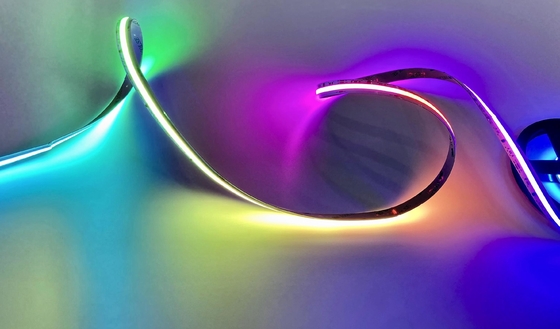 Fleksibel COB Pixel Addressable LED Strip 27W IP20 Untuk Dekorasi