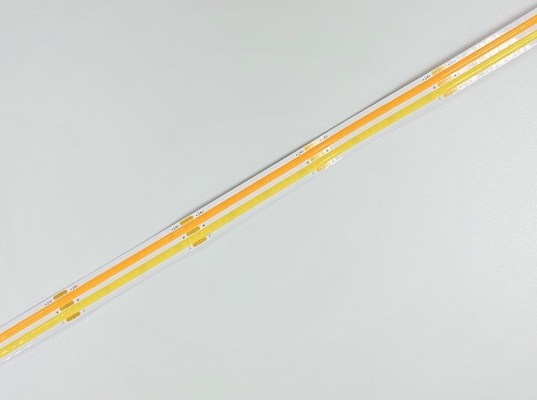 Strip LED COB CCT Garis Ganda Dinamis Putih 6500K CCT Led Strip