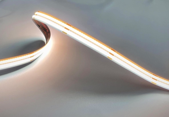 Strip LED COB CCT Garis Ganda Dinamis Putih 6500K CCT Led Strip