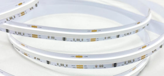 Lampu Strip Piksel COB Fleksibel Kontrol SPI 13.5w Strip LED Beralamat