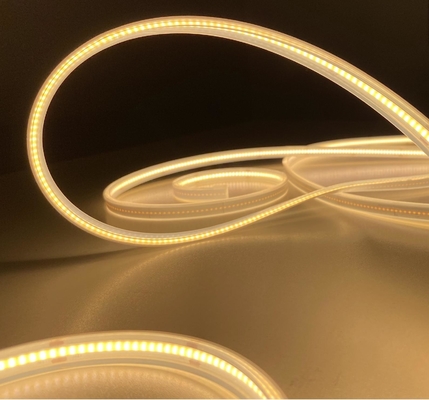 Silicon Extrusion IP65 Waterproof Fleksibel COB Strip Light Lebar 8mm