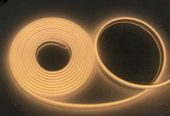 IP68 Silicon Extrusion Waterproof COB LED Strip Light Fleksibel 24V