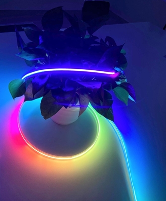IP65 Fleksibel COB Pixel Rgb Led Strip Silikon Lengan 27w / m