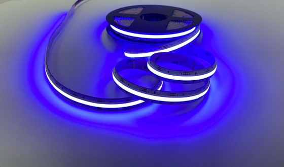 High End 12V 15w Strip LED COB Fleksibel Untuk Pusat Perbelanjaan KTV