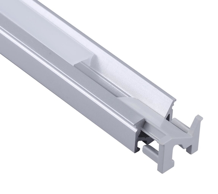 Aluminium Led Strip Light Profile Flush Mount 10.5 X 8.7mm RoHS