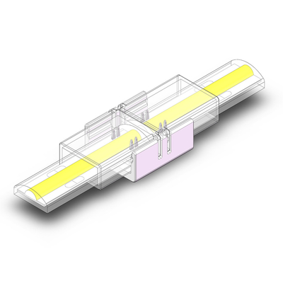 Konektor Strip LED IP65 2 Pin Untuk Strip COB Warna Tunggal