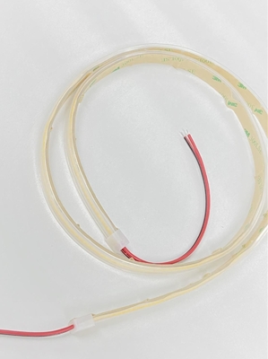 Fleksibel Tahan Air COB Iip65 led tape Silicon Sleeved 2700K