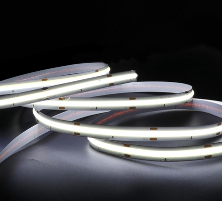 Hign CRI 10w Flexible Cob Led Tape IP20 504 Chips Panjang 35.7mm
