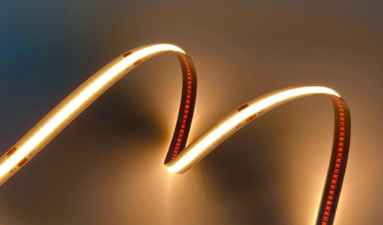 Hign CRI 10w Flexible Cob Led Tape IP20 504 Chips Panjang 35.7mm