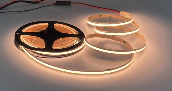 Fleksibel 24V COB LED Strip 18w Cob Led Tape Kecerahan Utra