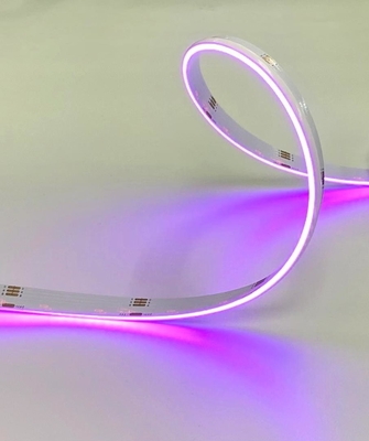 24V Rgb Cob Led Strip 378 Chips Seri Premium Tampilan Samping Ringan IP20